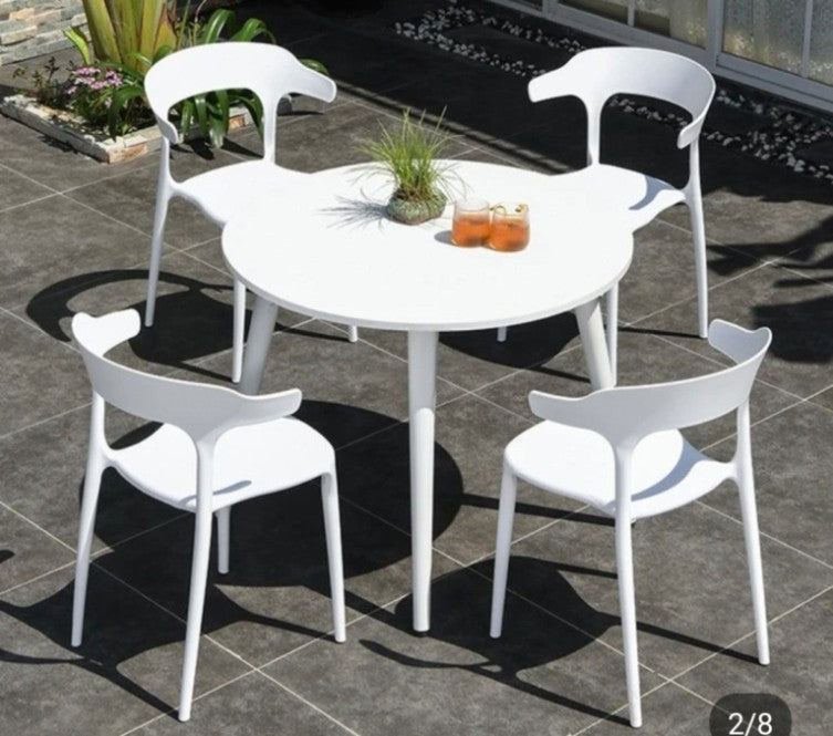 Baštenska stolica Lumo White