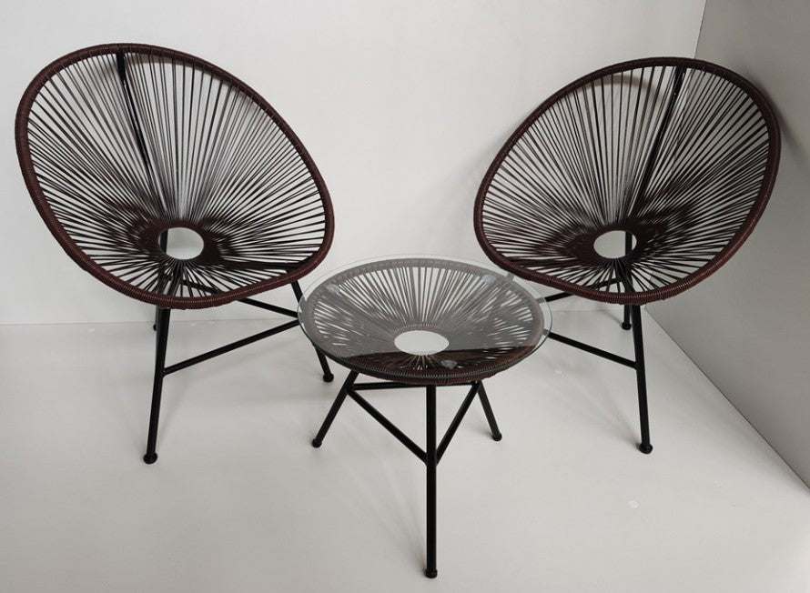 Baštenski set Lounge Brown