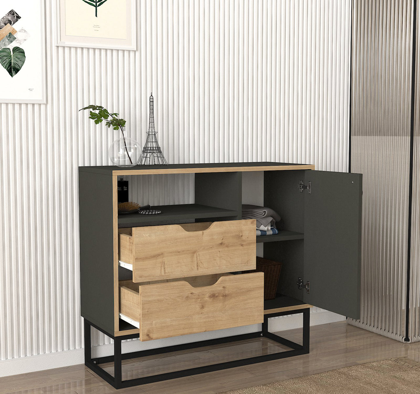 Komoda Dolores 90 Hrast-Sapphire