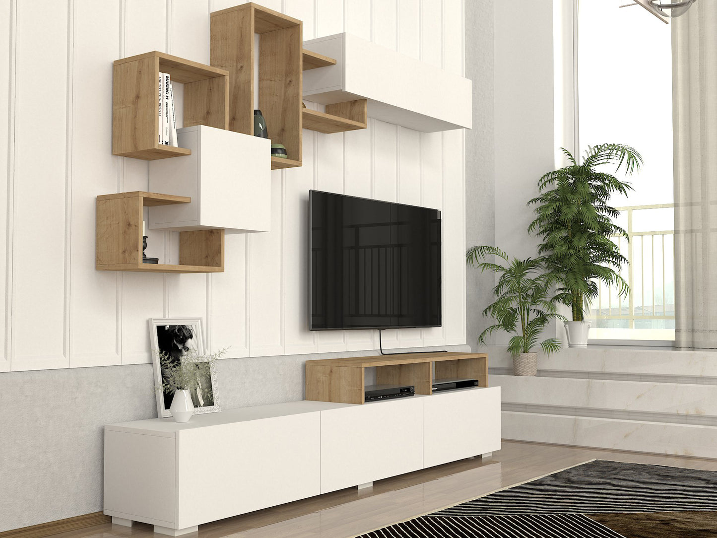 Elit Tv regal Belo-Hrast