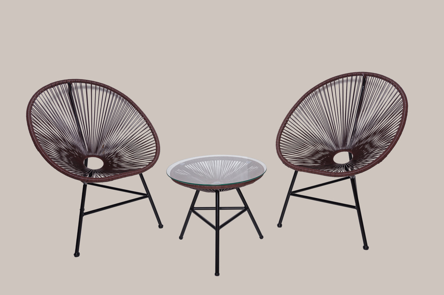 Baštenski set Lounge Brown
