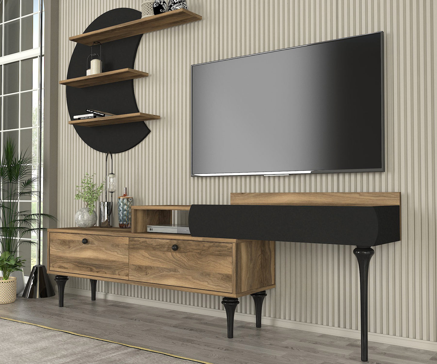 Padre Tv komoda Orah-Crno