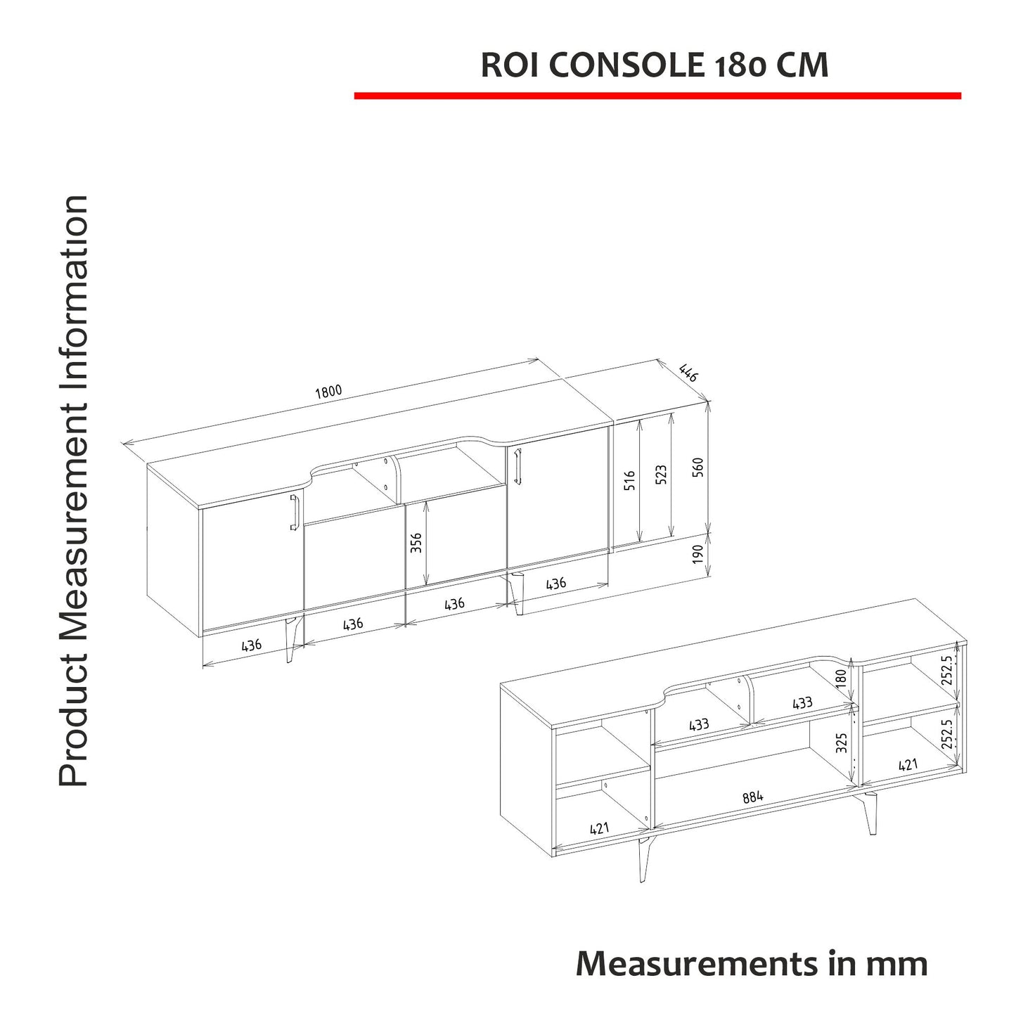 Rio Komoda Sivo-Textil