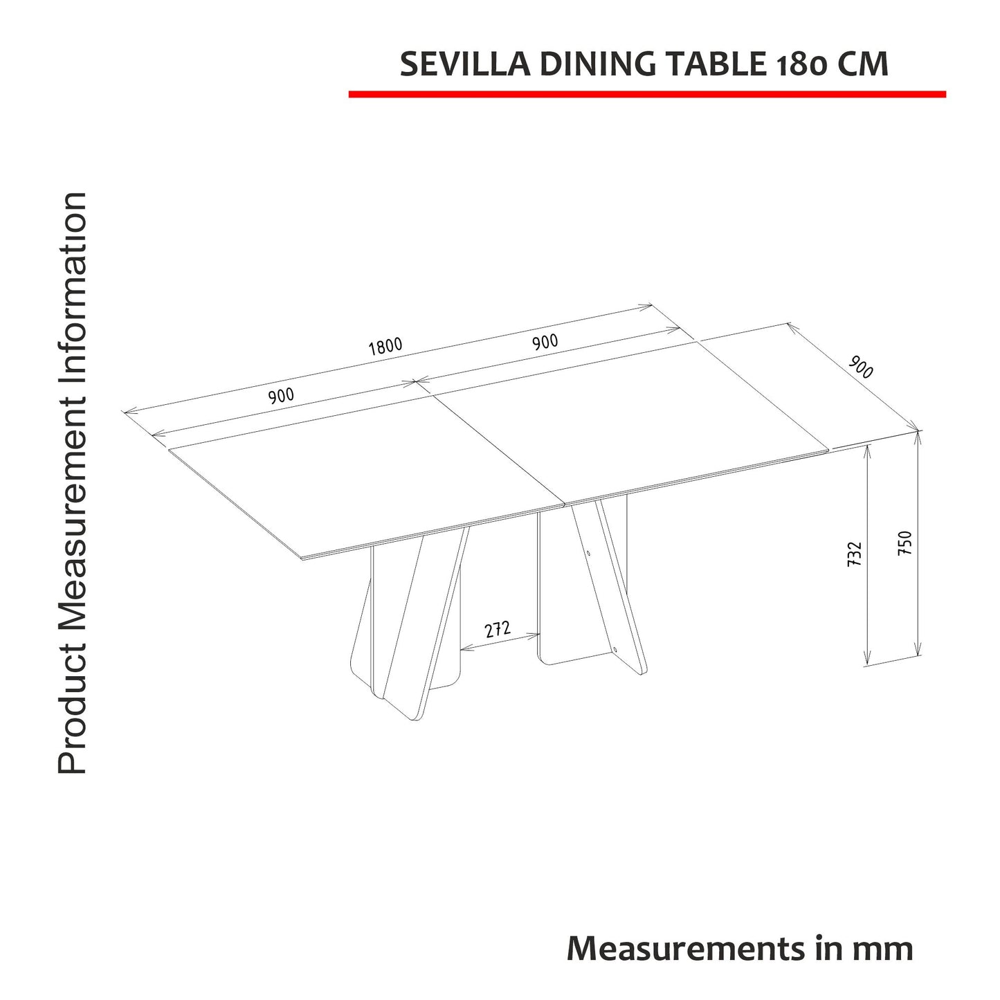 Sevilla trpezarijski sto Travertin-Pesak