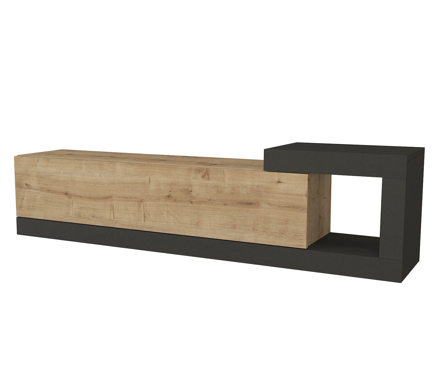 Volare Tv komoda Antracit-Sapphire