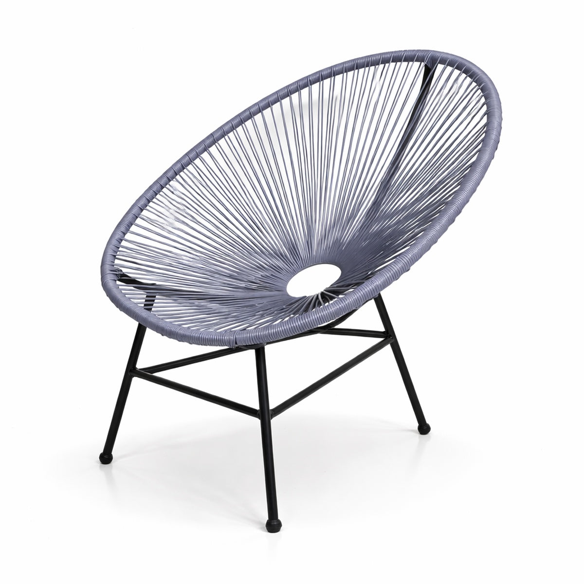 bastenski set lounge sivi stolica