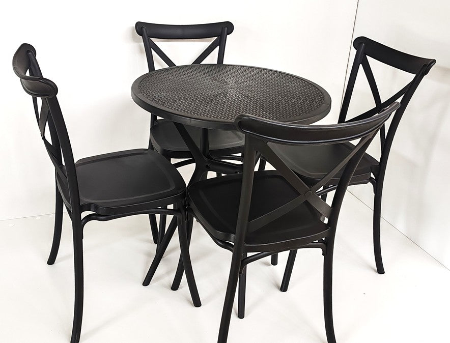 Baštenska stolica Toscana Black