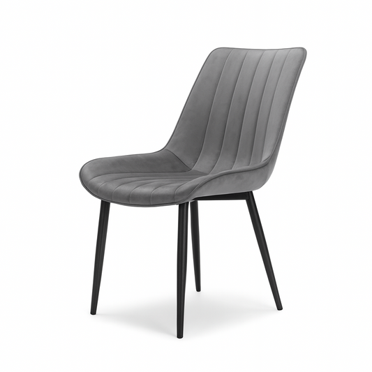 Trpezarijska stolica Linea Steel Siva