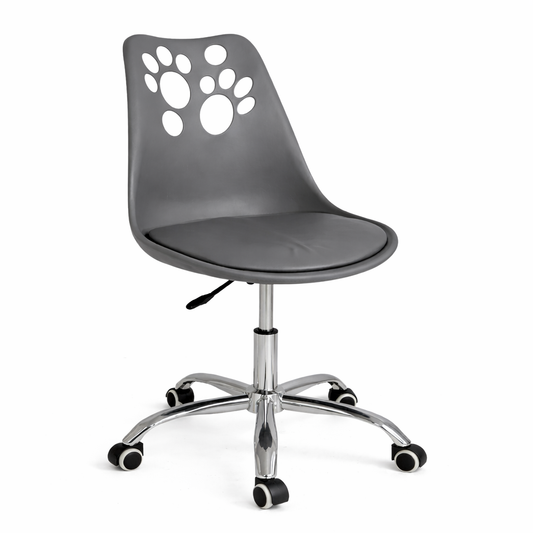 Dečija radna stolica Paw OC-881 Siva