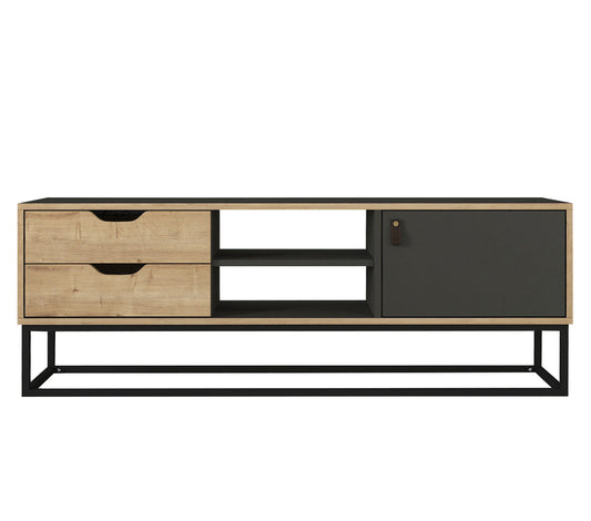 Dolores Tv komoda Antracit-Sapphire