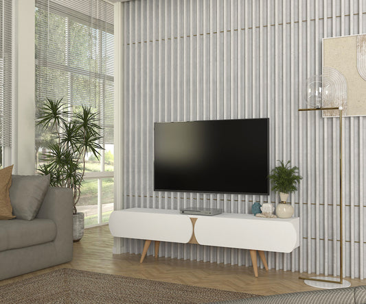 Tv komoda Elody 150 Belo-Bukva