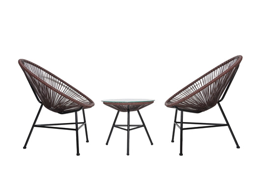 Baštenski set Lounge Brown