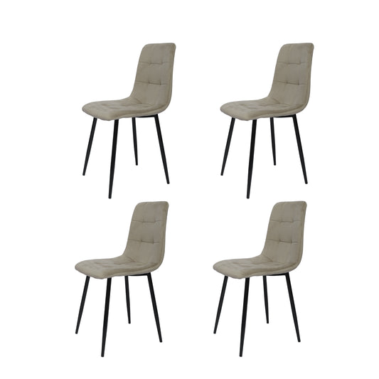 Set trpezarijskih stolica Eterno 4/1 krem