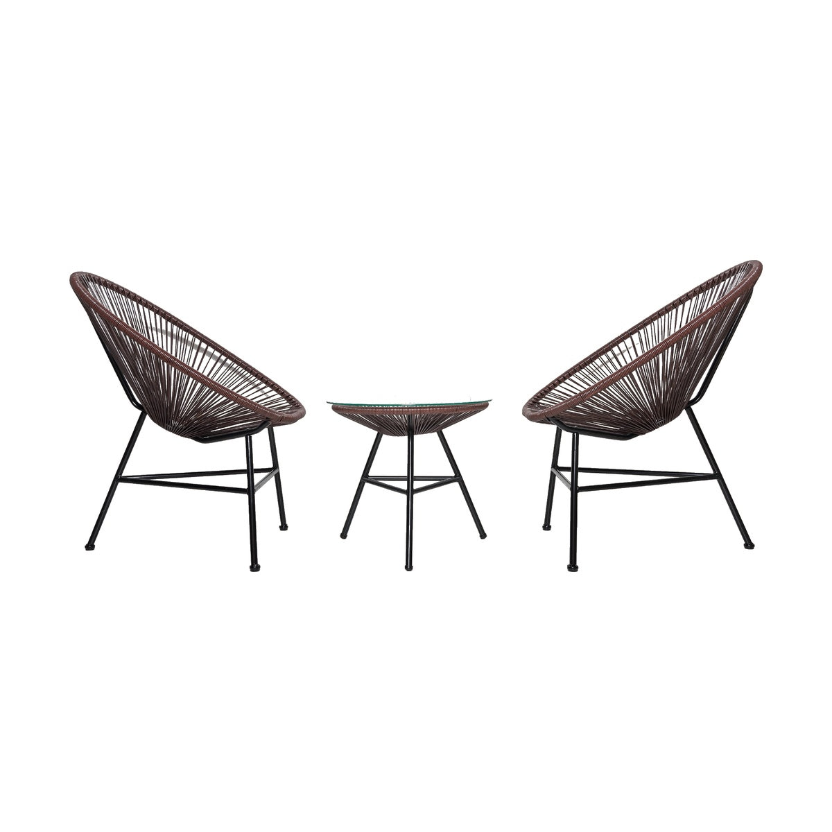 bastenski set lounge braon bok