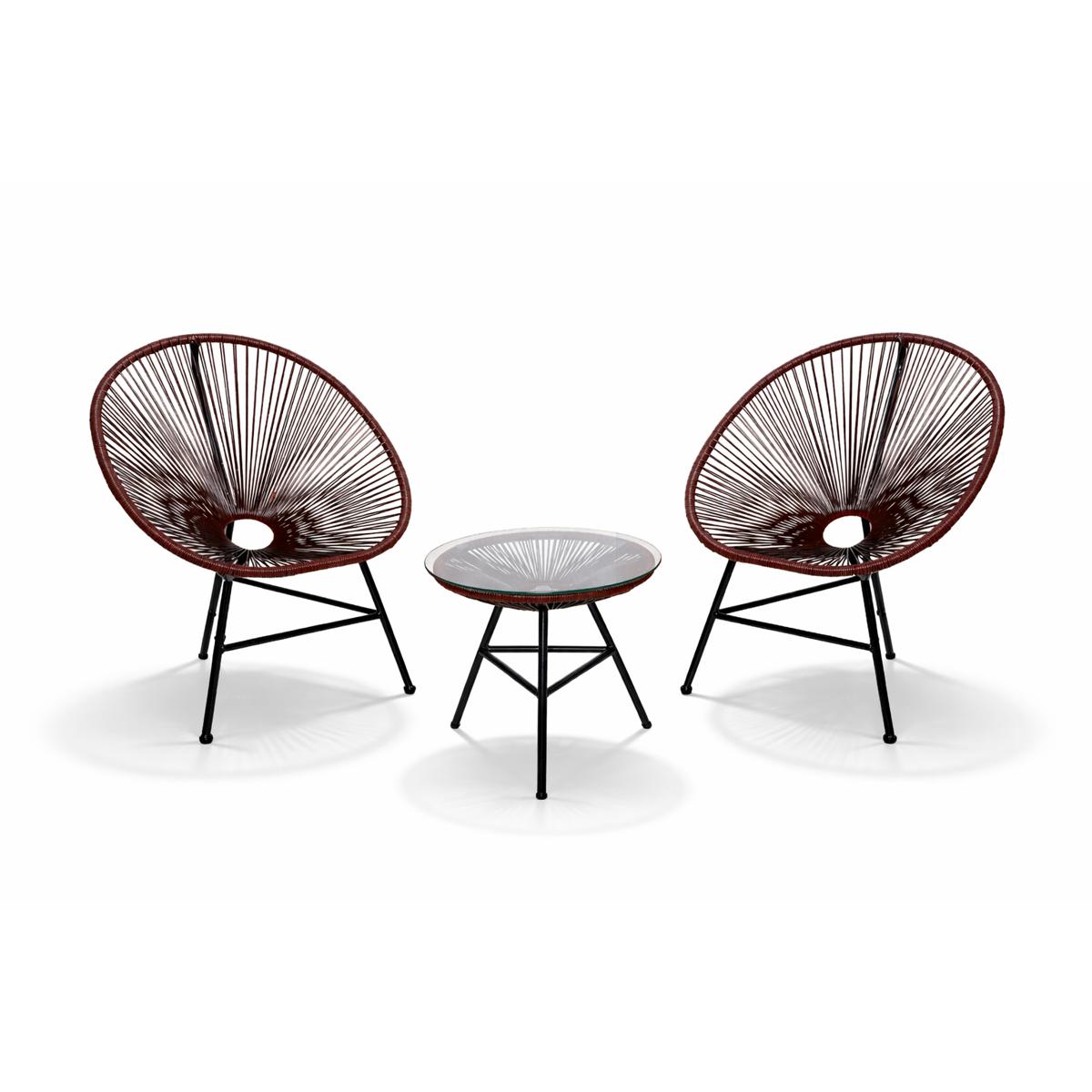 bastenski set lounge braon