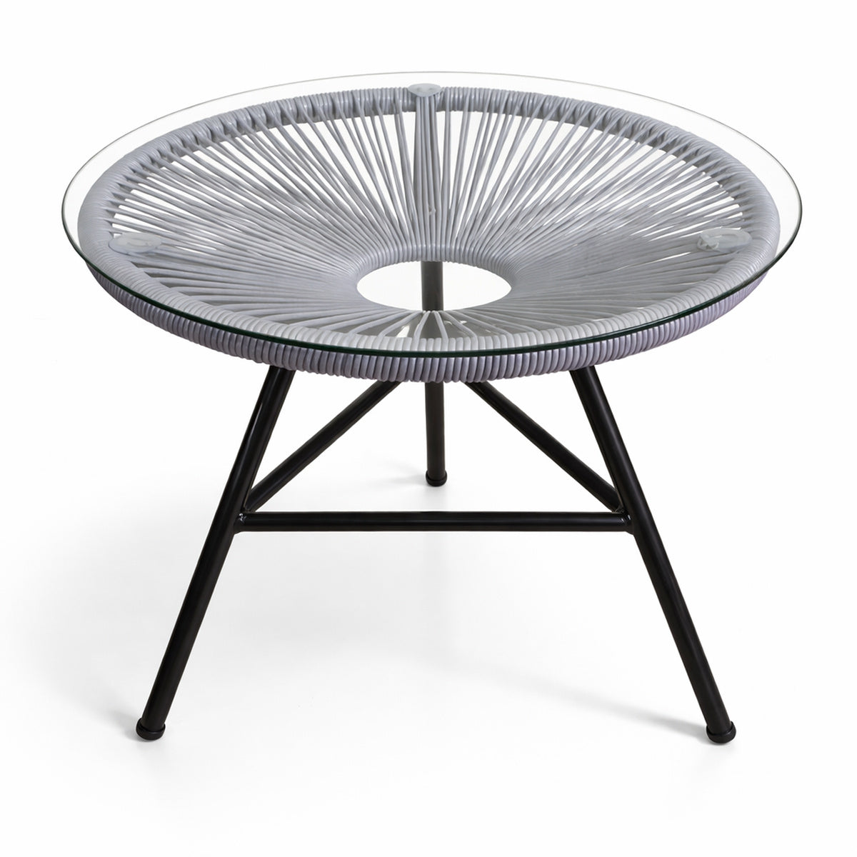 bastenski set lounge sivi sto