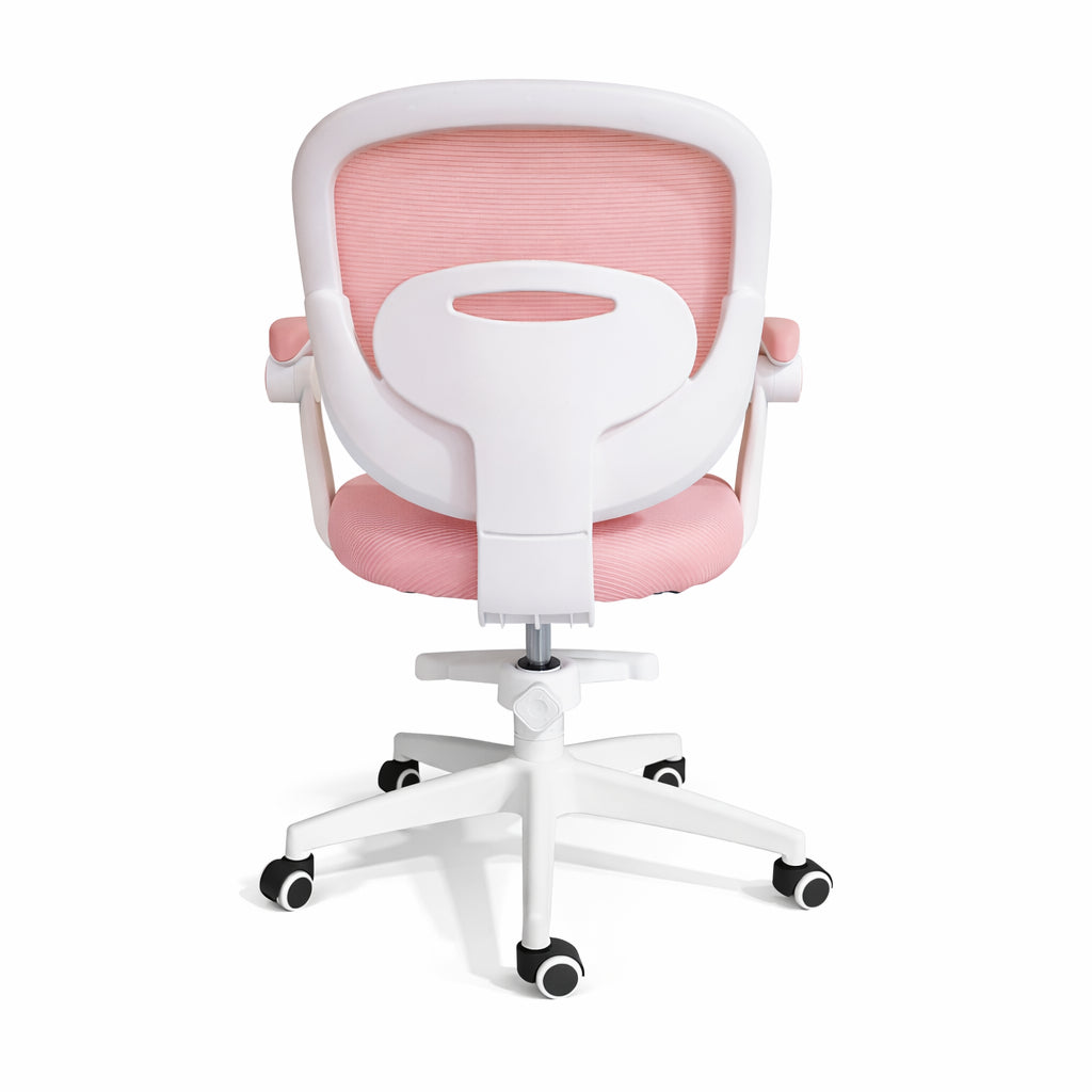 decija radna stolica ergokid pink ledja