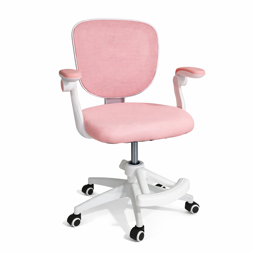 decija radna stolica ergokid pink