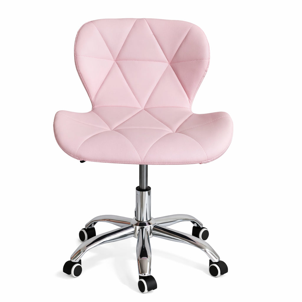kancelarijska stolica comforta pink front