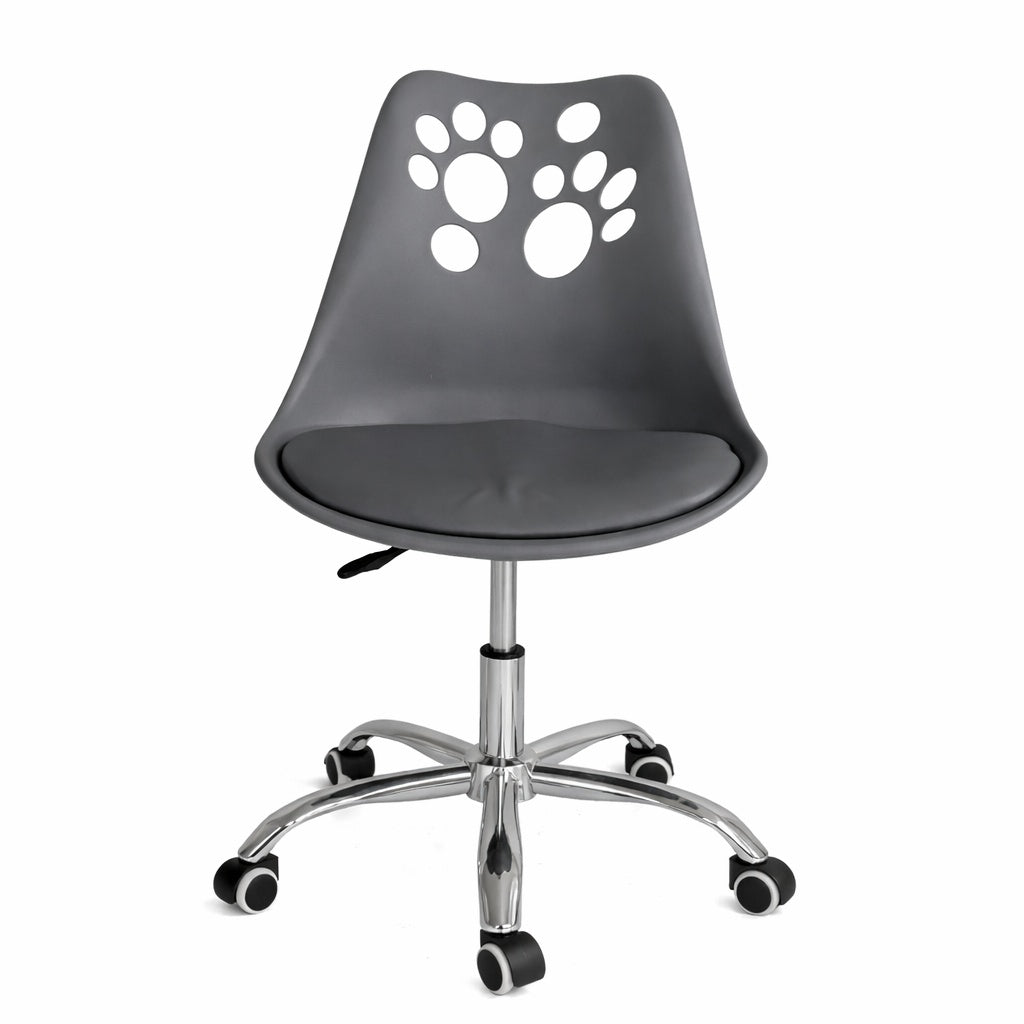 kancelarijska stolica paw siva front