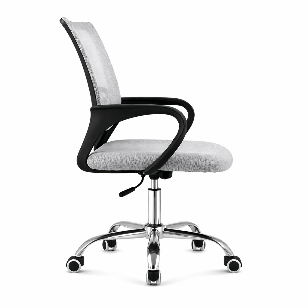 kancelarijska stolica smart siva bok