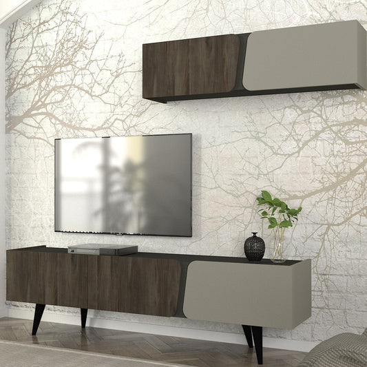 tv regal piazza antracit hrast ambint